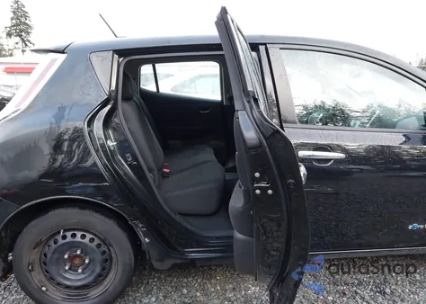 2017 Nissan Leaf S z USA, uszkodzony, nr VIN 1N4BZ0CP5HC308160